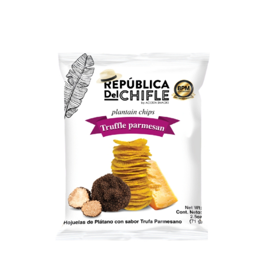 Snack De Platano Truffle Parmesan Republica De Chifle 71GR Snack De Platano Truffle Parmesan Republica De Chifle 71GR