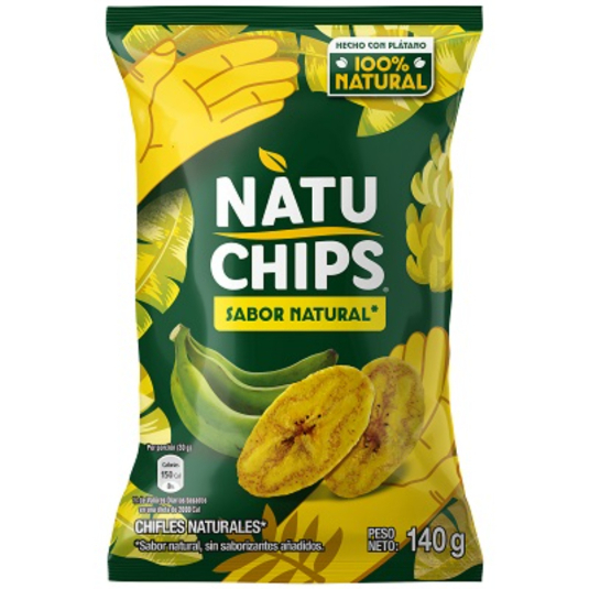 Platanitos Naturales Natuchips 140GR