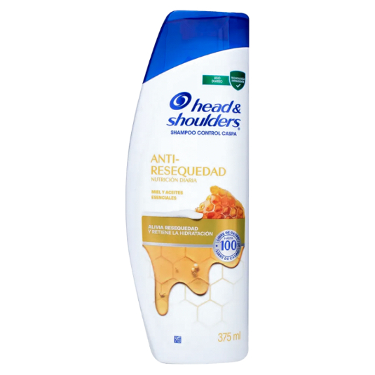 Shampoo Anti Resequedad Head & Shoulders 375ML
