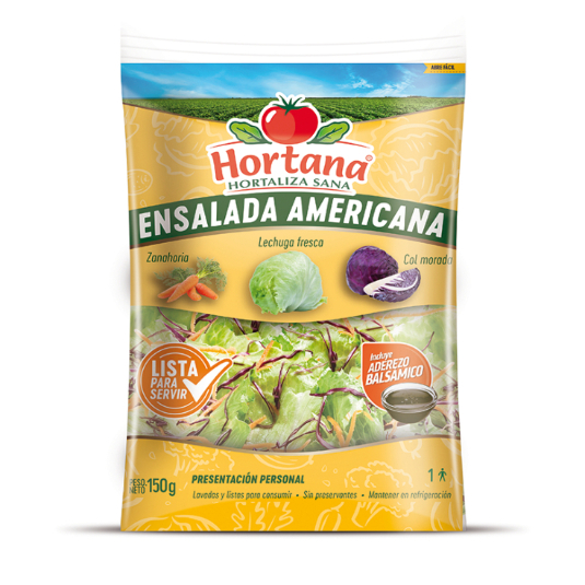 Ensalada Americana Personal Hortana 150Gr