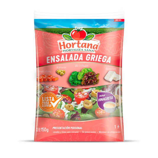 Ensalada Griega Personal Hortana 150Gr