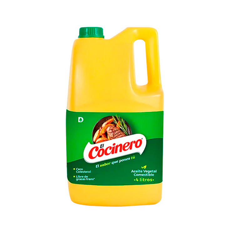 El Cocinero Aceite 4 Lt