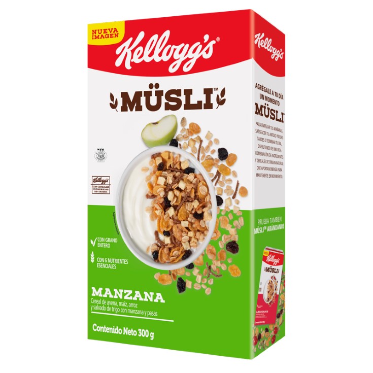 Cereal Kellogg´s Musli Arandanos 300 Gr