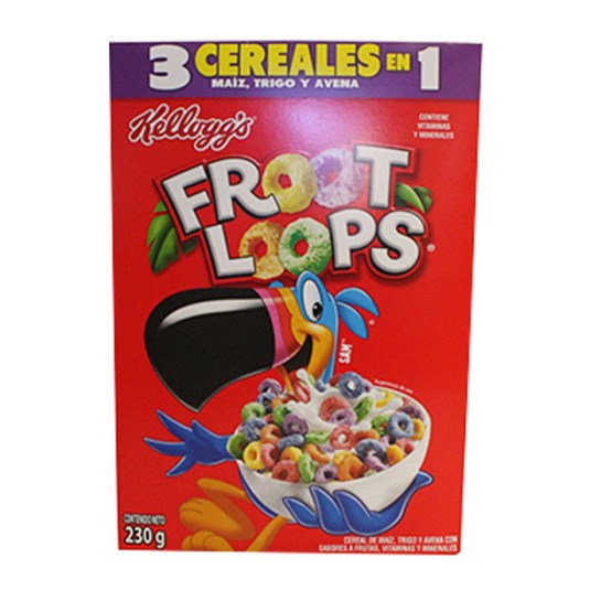 Cereal Froot Loops Kellogg´S 230 Gr