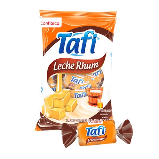 Caramelo Tafi Leche Rhum 200 Gr