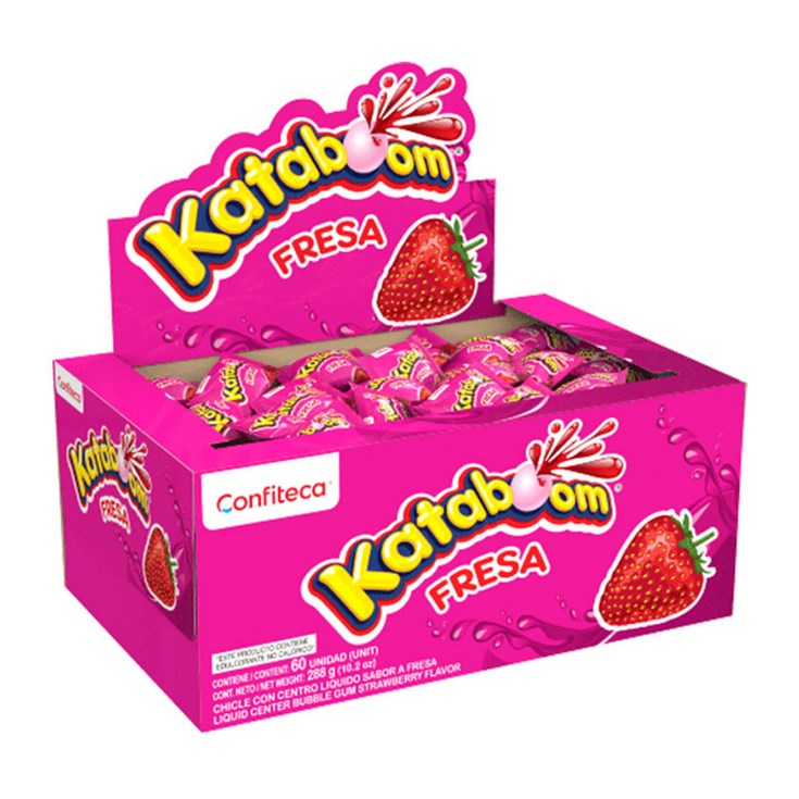 Chicle Fresa Kataboom 270 Gr Chicle Fresa Kataboom 270 Gr