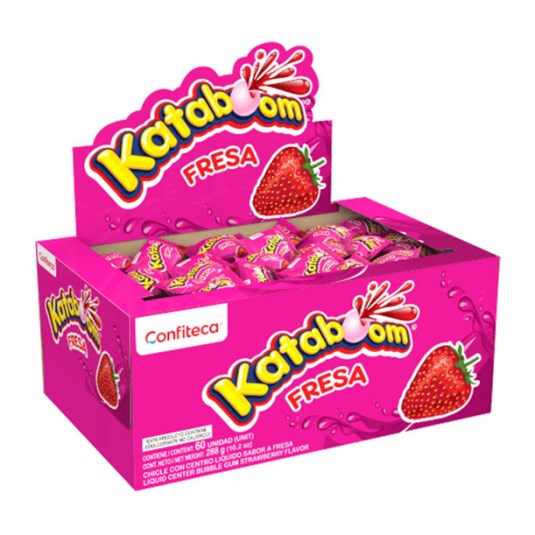Chicle Fresa Kataboom 270 Gr
