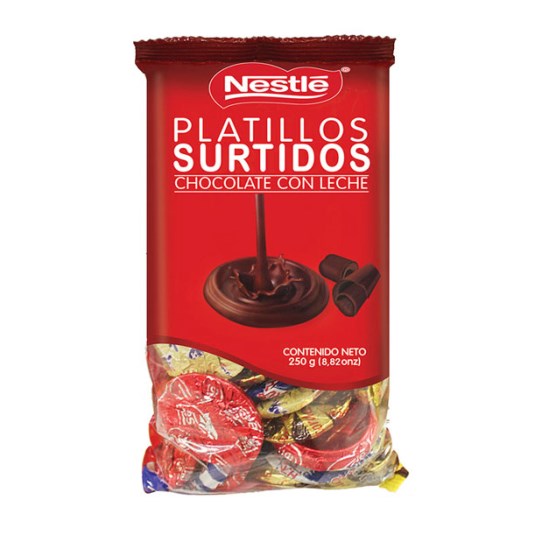 Chocolate Platillo Surtido Funda Nestlé 250 G