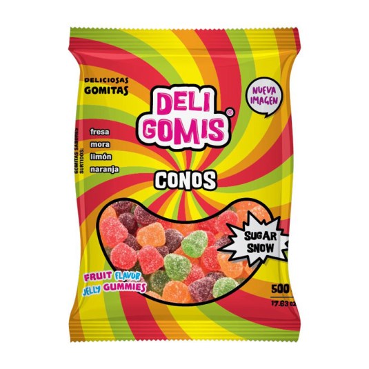 Gomas Fruit Flavor Deligomis 500 Gr