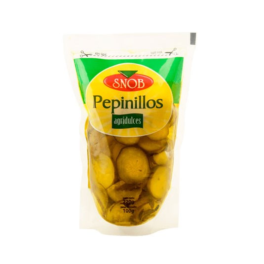 Pepinillos Agridulces Snob 220 Gr