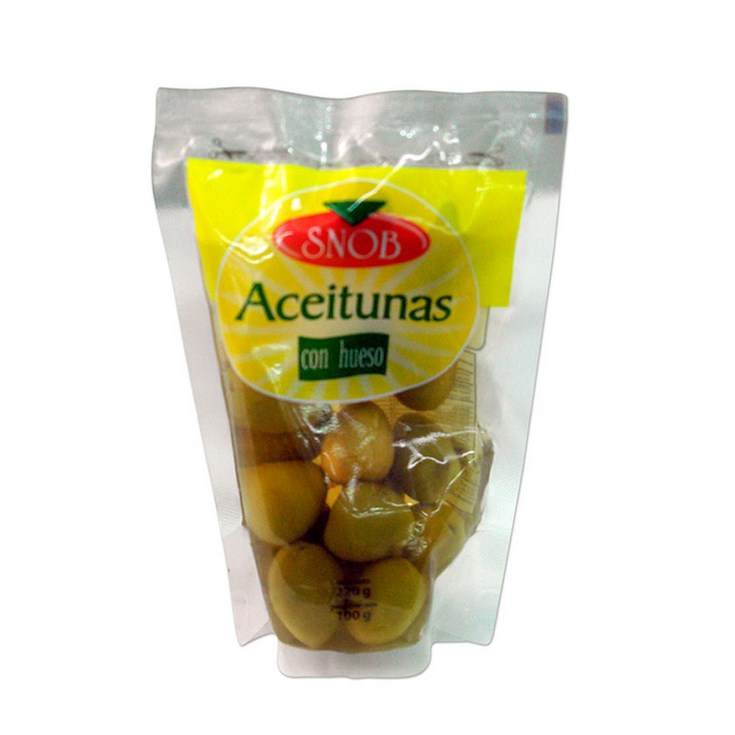 Aceituna Entera Doypack Snob 210 Gr