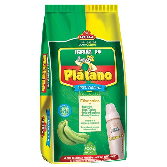 Harina De Plátano Oriental 400 G.