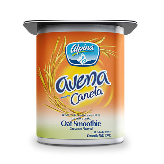 Leche Avena Con Canela Alpina 250 gr