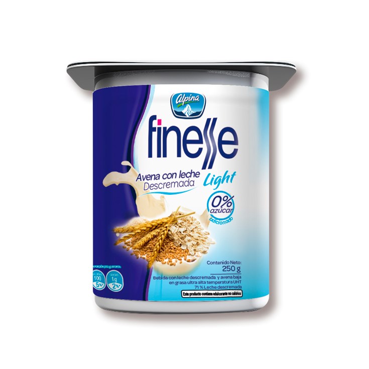 Avena Con Leche Alpina Finesse 250 gr