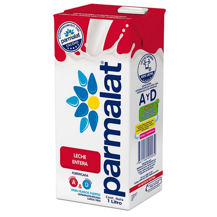 Leche Entera Uht Parmalat 1 Lt.