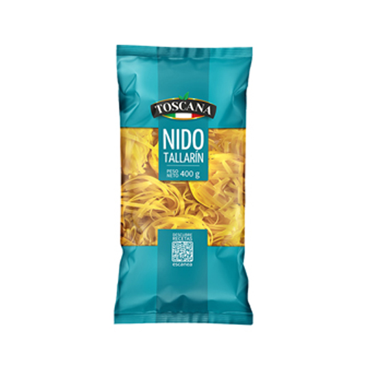 Tallarín Glutenado 1 Toscana 400 Gr