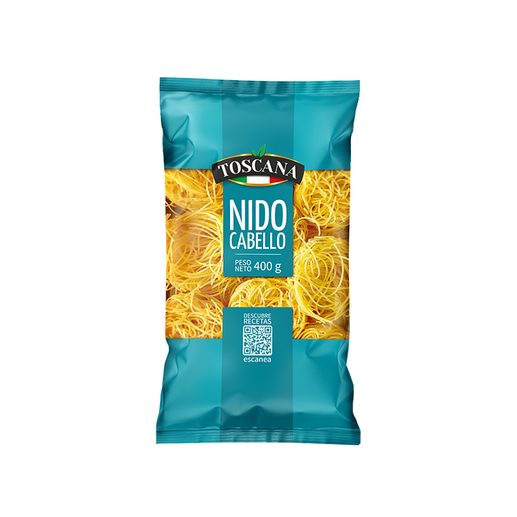 Tallarín Nido CabelloToscana 400 Gr