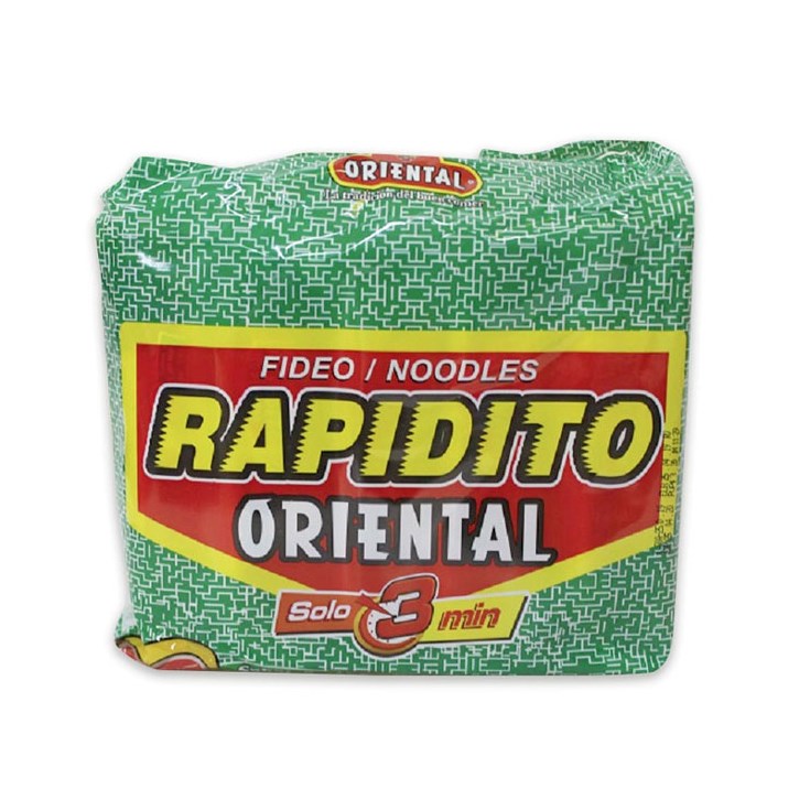 Tallarín Fideo Rapidito Carne Oriental 500 Gr