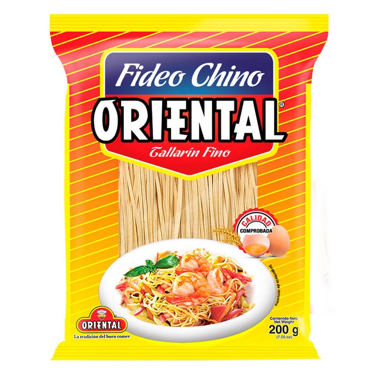 Oriental Tallarin Fideo Chino Fino200 Gr.