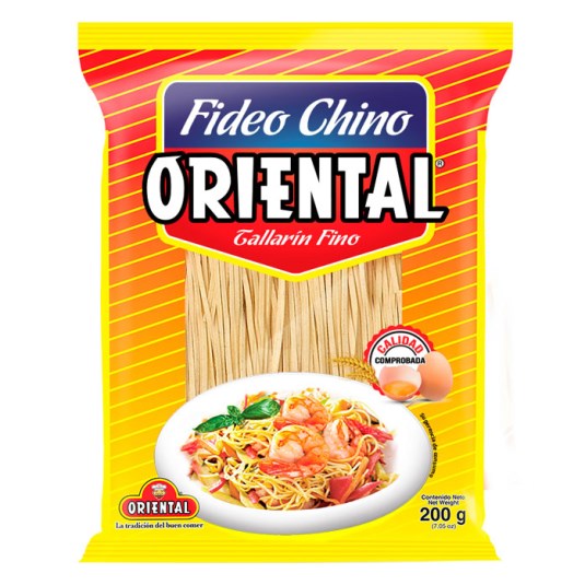 Tallarín Fideo Chino Oriental 200 Gr