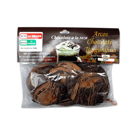 Chocolate Ambato Redondo Tungurahua 400 Gr