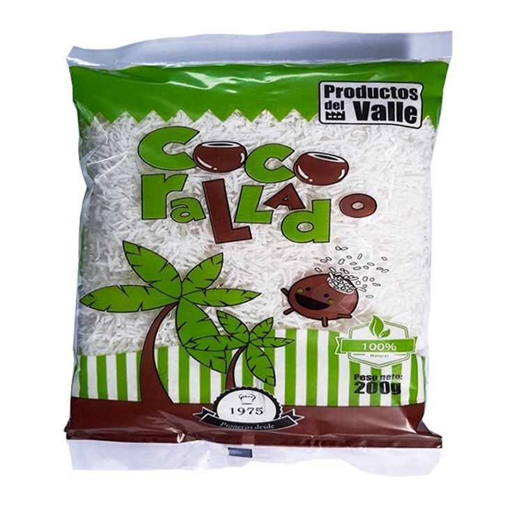 Coco Rallado Del Valle 200 G.