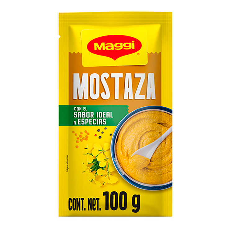 Mostaza Sobre Maggi 100 Gr