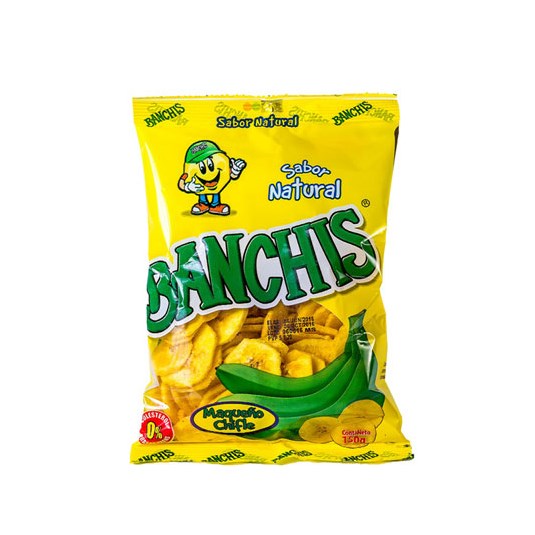 Chifles Familiar Sabor Natural Banchis 150 Gr