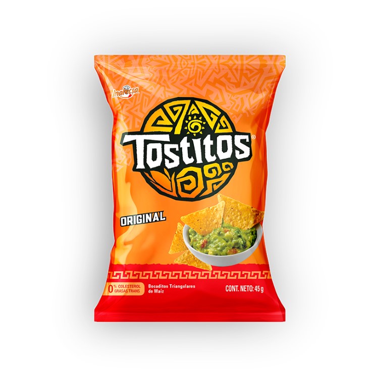 Bocaditos Maíz Triangulo Tostitos 45 Gr