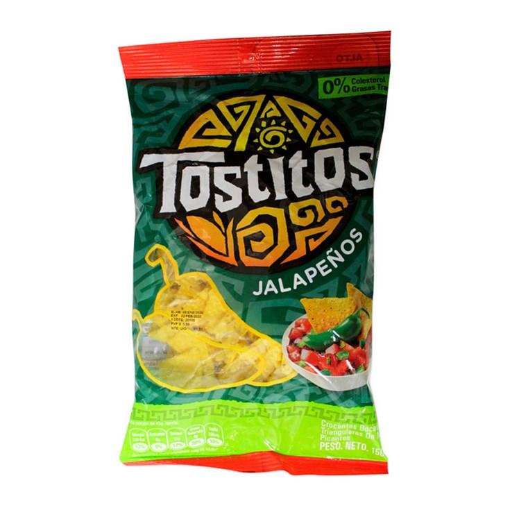 Jalapeños Sabor Picantes Tostitos 150 Gr