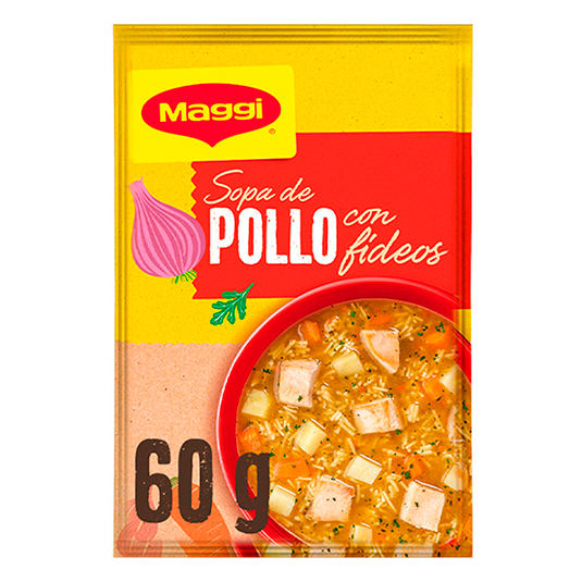 Sopa Pollo Y Fideo Maggi 60 Gr