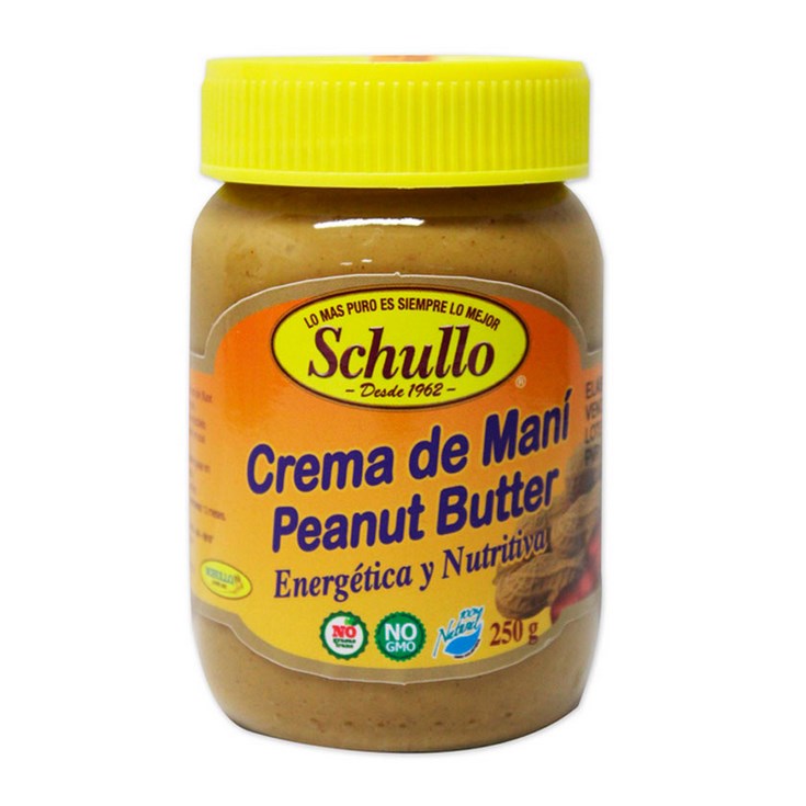 Schullo Mantequilla De Maní 250 Gr