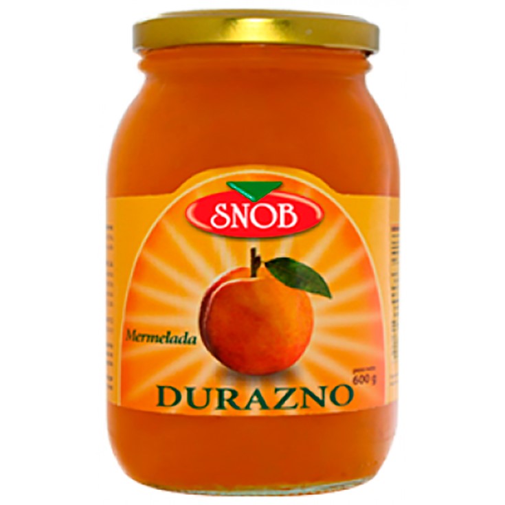 Mermelada Durazno Snob 600 Gr