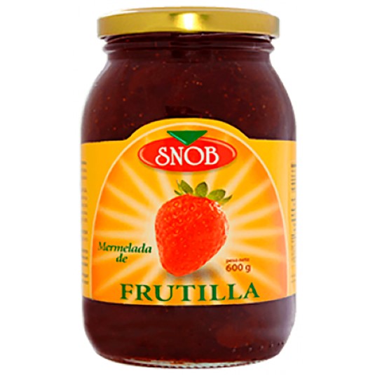 Mermelada Frutilla Snob 600 Gr