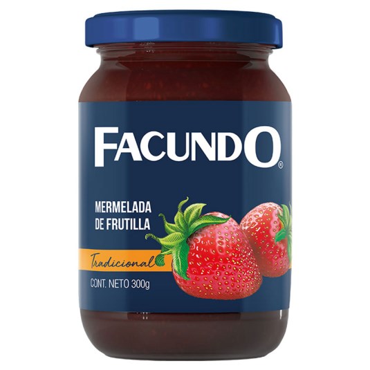 Mermelada Frutilla Facundo 300 Gr