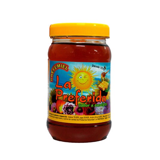 Jarabe Con Miel De Abeja La Preferida 600 Gr