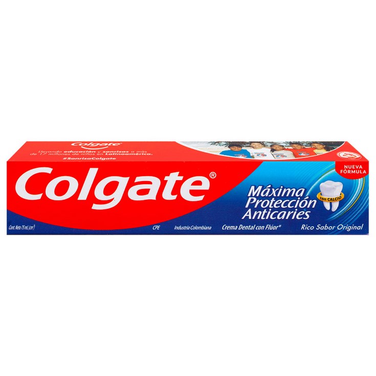 Colgate Crema Dental Menta Pura 75 Ml