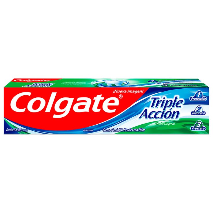 Colgate Crema Dental Triple Acción 75 Ml