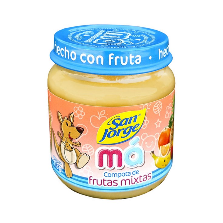 Compota Sabor Frutas Mixtas San Jorge 113 Gr