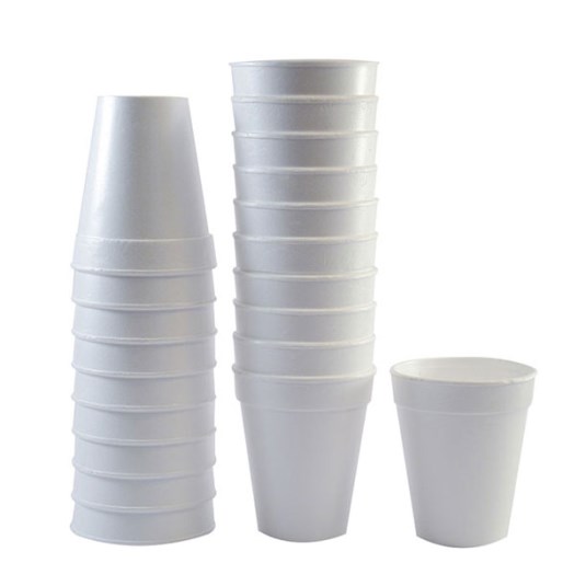 Vaso 10 Oz Espuma Flex Plasti-Util X 20 Uni