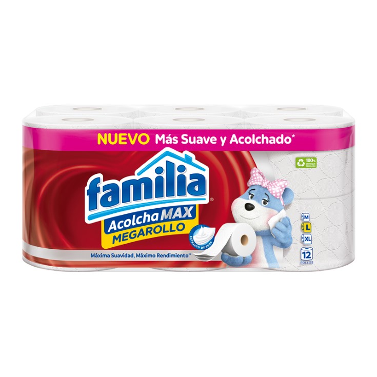 Familia Papel Higienico Extragrande 12 Un