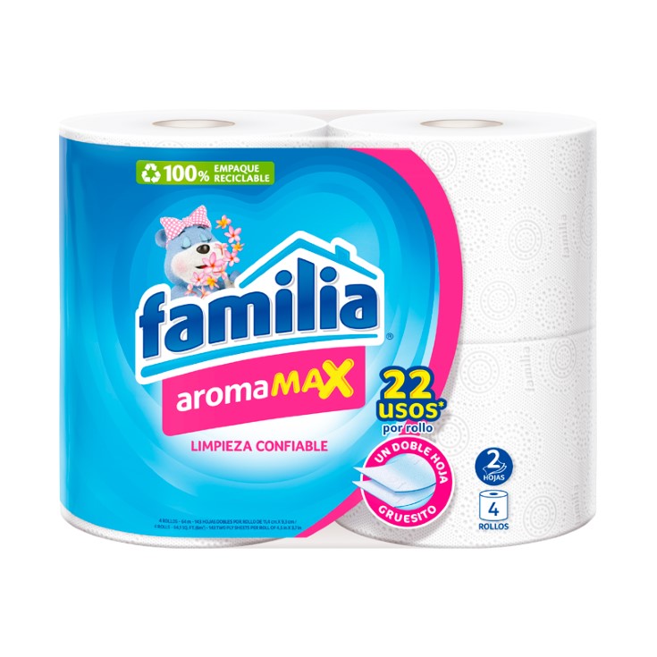 Familia Papel Higienico Aroma Floral Grande 4 Un