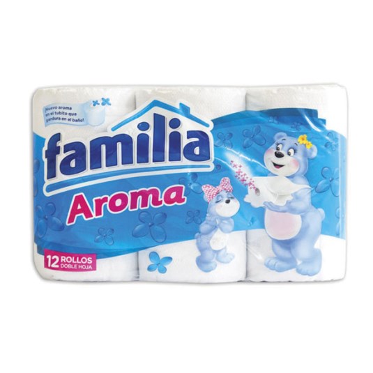 Familia Papel Higienico Aroma Floral 12 Un