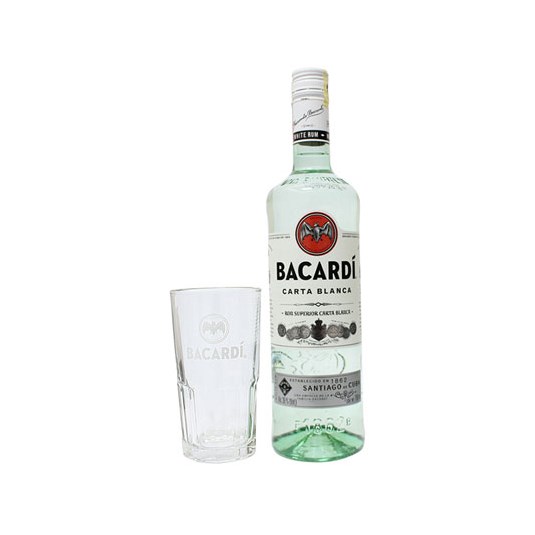 Bacardi Ron Carta Blanca 750 Ml