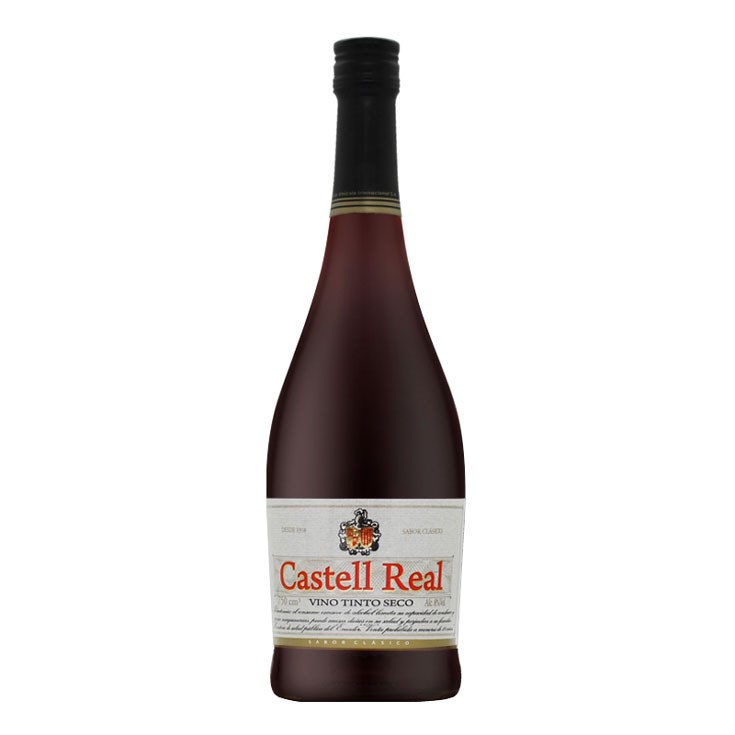Castell Real Vino De Coco Tinto Seco 750 Ml