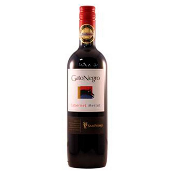 Gato Negro Vino Tinto Cabernet Merlot 750 Ml