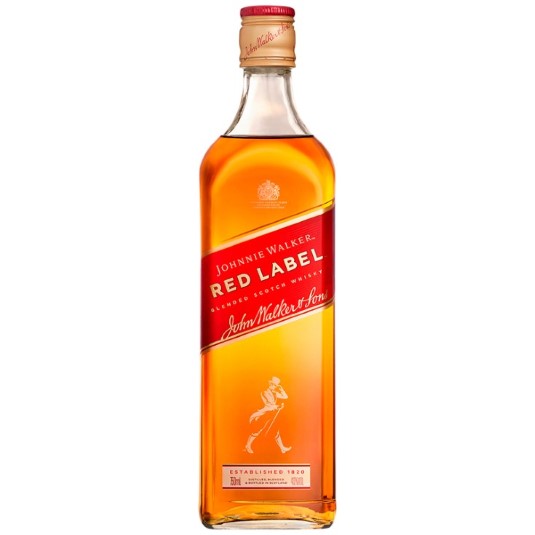 Johnnie walker whisky rojo 750 ml.