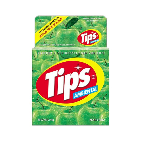 Ambiental Pastilla Manzana Tips 95 Gr