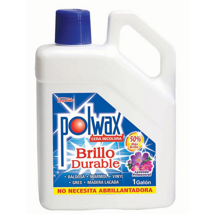 Cera Para Piso Incolora Polwax 4 Lt