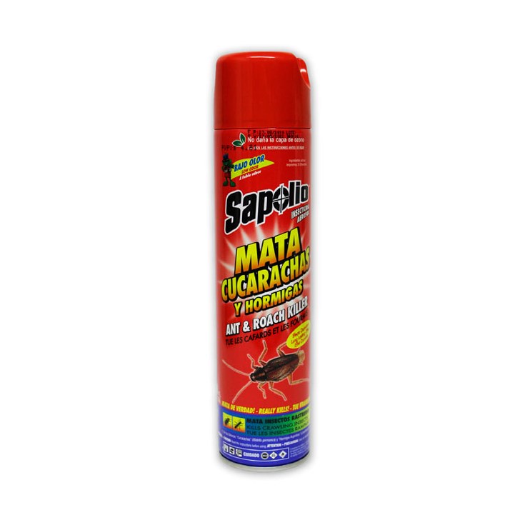 Insecticida Sapolio Mata Cucarachas 360 Ml.